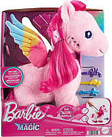 М'яка іграшка Барбі Пегас Barbie A Touch of Magic Walk and Flutter Pegasus Plush