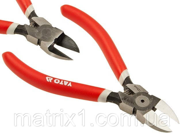 Бокорізи для нарізування пластику 125 мм CrV 60 YATO YT-1950, фото 1