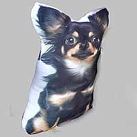 Подушка собачка. Декоративная подушка собака чихуахуа