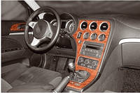 Для Alfa Romeo 159 2005-2011 гг Накладки на панель (Meric) Карбон | Тюнинг наклейки в салон, Декор