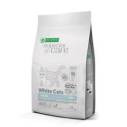 Nature's Protection SC White Cats Grain Free with Herring Adult-Сухий беззерновий корм для дорослих котів 7 кг