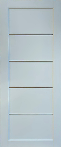Міжкімнатні двері KDF LIBERTI Вена ПП Білий мат (600), фото 1