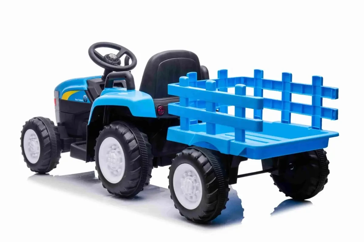 Дитячий електромобіль трактор 2 х 35 Вт New Holland T7, фото 1