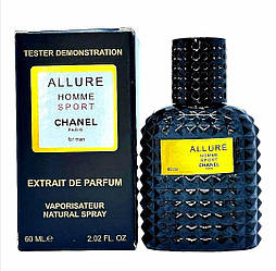 Тестер чоловічій Chanel Allure Homme Sport Extrait De Parfum, 60 мл.