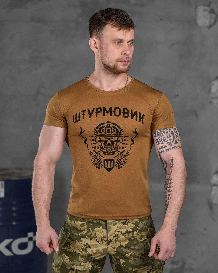 Футболка потовідвідна Bayraktar Штурмовик coyot ВТ6827