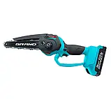 Акумуляторна ланцюгова мініпила GRAND АПЦ-20V/6 — 2 Pro (15 см. шина, 2 АКБ, 3 положення різу), фото 4