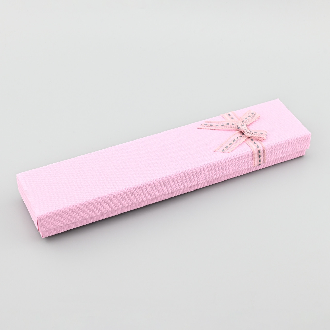 Футляр 43020 рожевий для ланцюжків браслетів розмір 20х5 см, фото 1