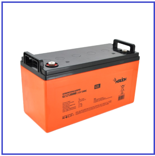 Корпус для акумуляторної батареї MERLION GL12120 390х160х190 мм всередині корпусу, фото 1