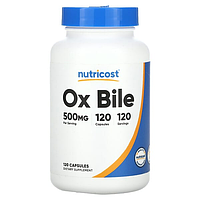 Nutricost Ox Bile 500 мг . 120 капсул