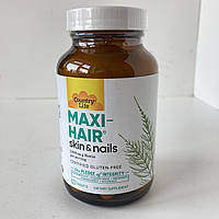 Country life Maxi Hair Skin & Nails, Комплекс Шкіра та нігті 2000 мкг 60 таблеток