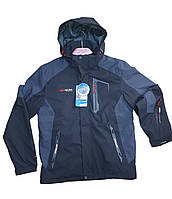 Куртка термо Audsa мужская весенняя M-3XL , Черный, L