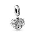 Серебряная бусина Pandora «Дим, милый дим» 798284CZ (A-009017)