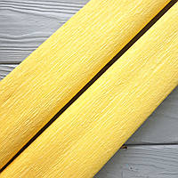 Гофрований папір 170 г/м2 50 х 250 см колір ЖЕЛТИЙ