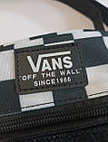 Сумка Vans з логотипами мессенджер, барсетка (в клітинку), фото 3