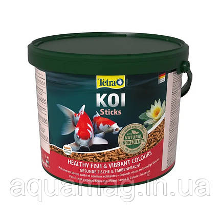 Корм для коропів кої TetraPond KoiSticks — 10 л/1500 гр (основне живлення для кої), фото 1