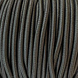 Шнурок резинка (гумка) капелюшна, Чорна 3 мм. 100 ярд., фото 2