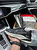 Чоловічі кросівки Nike Zoom Pegasus Dark Grey (Сірі) Взуття Найк Зум Пегасус повсякденні текстиль демісезон, фото 10