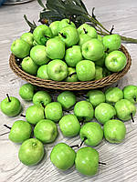 Муляж зелёного яблока,искусственный фрукт яблоко зеленое