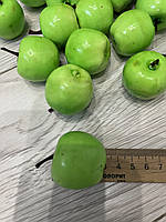 Муляж зеленого яблука, штучний фрукт яблуко зелене, фото 4
