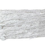 AvantiYarn Мікропаєтка 3 мм № 015, білий паєтка в тон (Пряжа бавовна з паєтками), фото 2