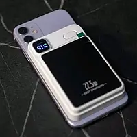 Магнітний портативний павербанк з бездротовою магнітною зарядкою 10000 мАг для iPhone, Power Bank