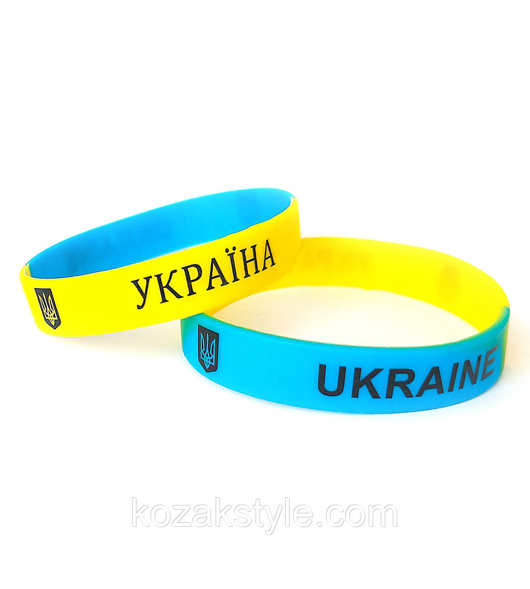 Браслет силіконовий Україна Ukraine