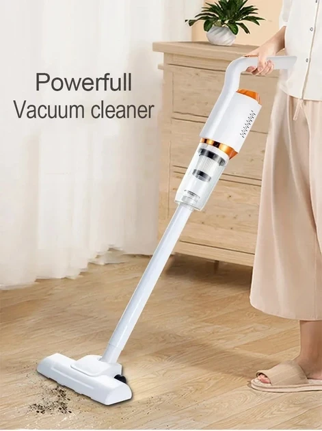 Акумуляторний пилосос без мішка Vacuum Cleaner 2000mAh 120 Вт бездротовий