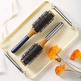Термобрашинг для укладання волосся  приладами Dyson Vented Barrel brush  Rosе/Black 35mm, фото 3