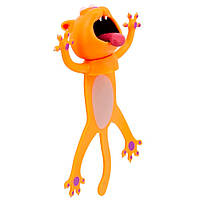 Закладка Palz-3D для книг милые мультяшные животные Кот Оранжевый