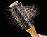 Термобрашинг для укладання волосся  приладами Dyson Vented Barrel brush  Rosе/Black 35mm, фото 7