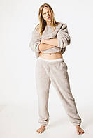 Пижамные брюки из плюша для женщины H&M 1112655-001 XL Серый