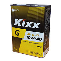 Масло моторное KIXX п/синт Gold SL 10W40 4л l - фото 1 - id-p2137612328