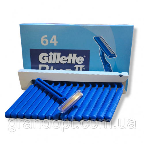 Одноразовые станки для бритья Gillette Blue 2 16 шт/планшетка (ID ...