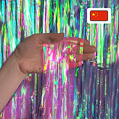 Штора-дощик (Китай) 032 перламутр 200*100