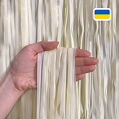 Штора-дощик (Україна) 009 пастель айворі 200*100