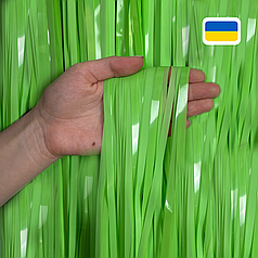 Штора-дощик (Україна) 019 пастель салатова 200*100