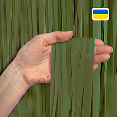 Штора-дощик (Україна) 027 пастель олива 200*100