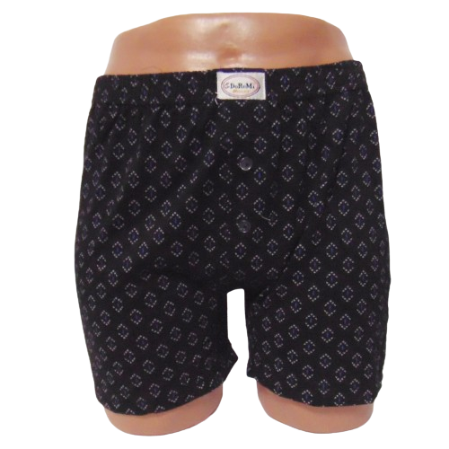 Чоловічі труси бавовна Doremi L чорні 312-63-3, фото 1