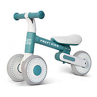 Детский велобег-беговел PROFI KIDS 6 дюймов MBB 1013-1, складная рама, 3 EVA колеса, голубой