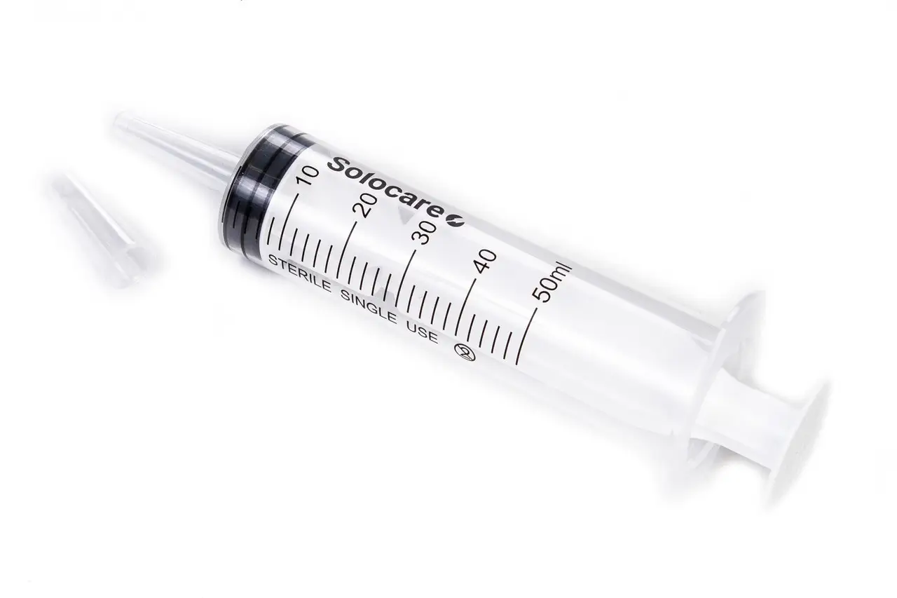 Шприц 100 мл Catheter Tip без иглы, 3 комп. одноразовый. стер ...