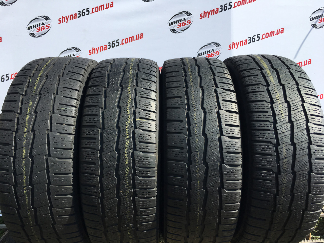 Шини Б/У зимова 225/65 R16C MICHELIN AGILIS ALPIN 5mm