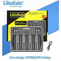 Зарядное устройство LiitoKala Lii-D4 на 4+2 каналов для AA, AAA, C, D, 18650, 26650, 32700 Li-ion, Ni-Mh kr