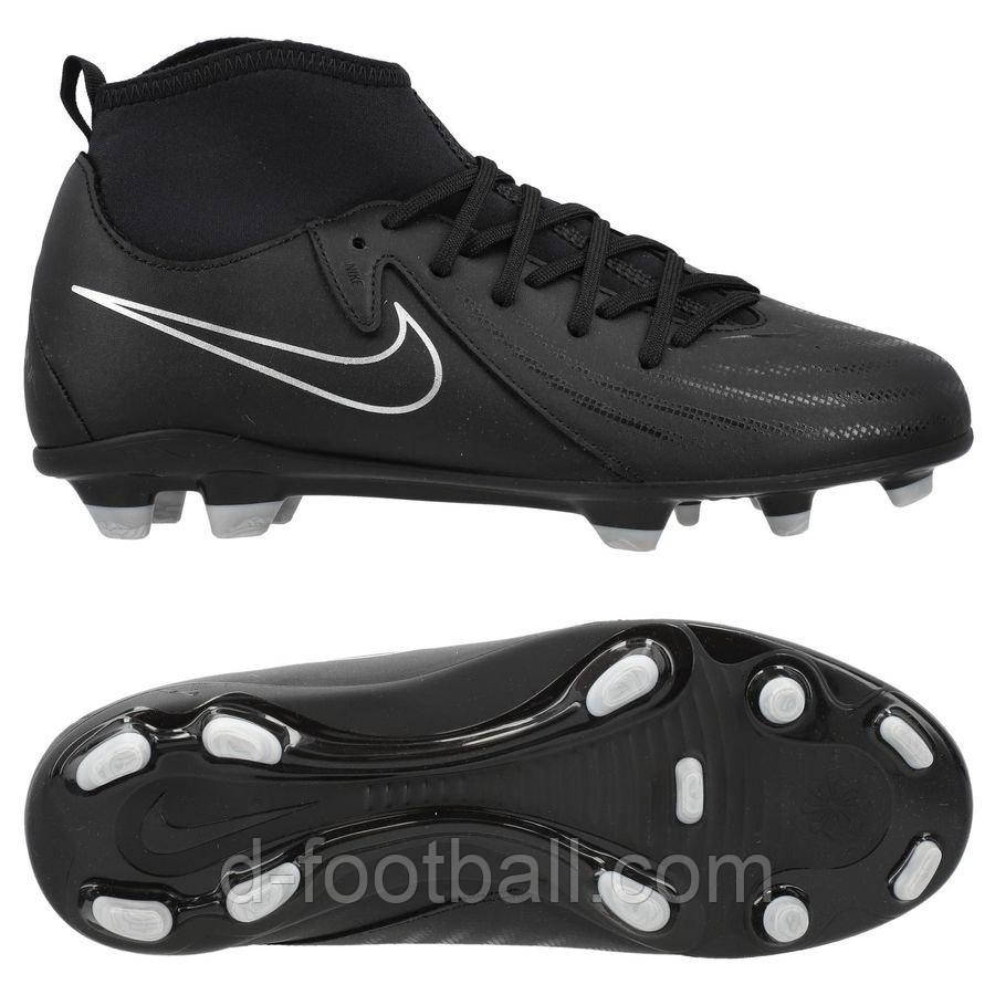 Дитячі бутси Nike JR PHANTOM LUNA II CLUB FG/MG FJ2601-001, Чорний, Розмір (EU) — 36.5