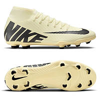 Футбольные бутсы Nike Mercurial Superfly 9 Club FG/MG DJ5961-700, Бежевый, Размер (EU) - 40