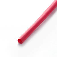 Термоусаживаемая трубка 6 мм красная (пак. 1мx30 шт.) APRO