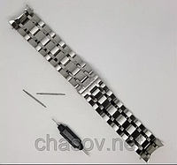 Браслет для часов Tissot T035407A T035410A T035428A T035446A серебристый, 22 мм.