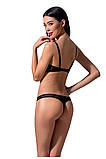Боді відкрите "Heidi Body black" Passion (розмір S/M), фото 4