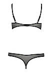 Боді відкрите "Heidi Body black" Passion (розмір S/M), фото 7