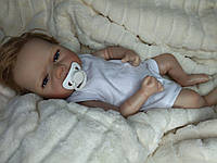Лялька Реборн хлопчик новонароджений вініл-силіконовий можна купати NPK 42 см (М13420561)