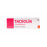 Tacrolin такролімус tacrolimus аналог Протопик 0,03% крем 30г